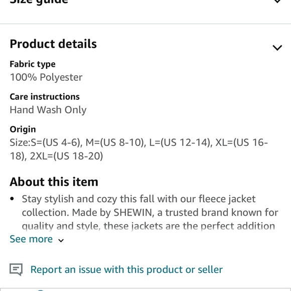 Brand new! Never worn. Fleece jacket. 2XL - Picture 2 of 9